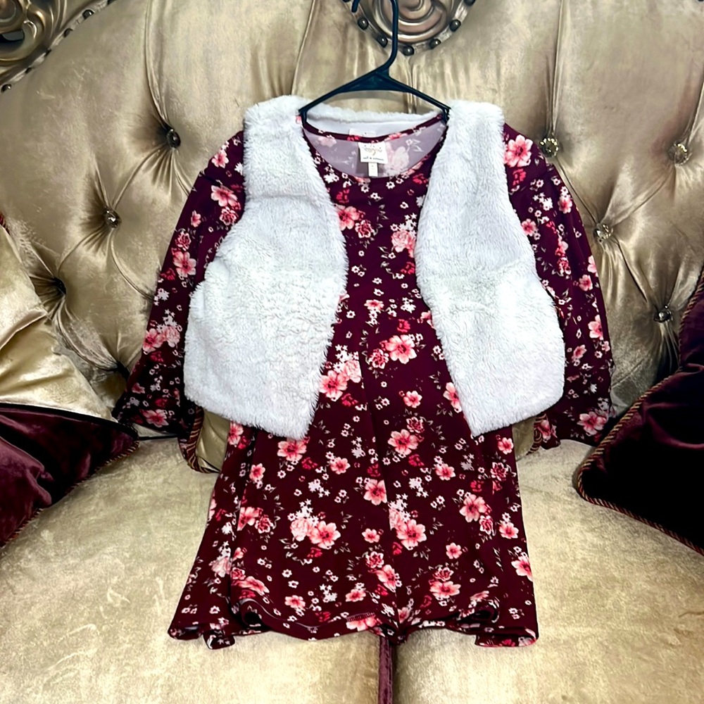 Girl’s Floral Dress
